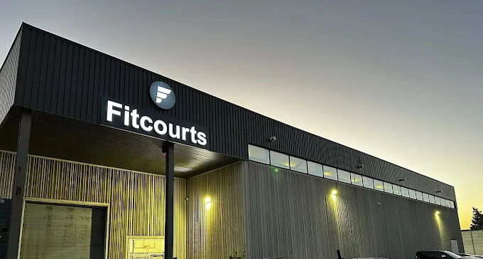FitCourts facility exterior in Brampton